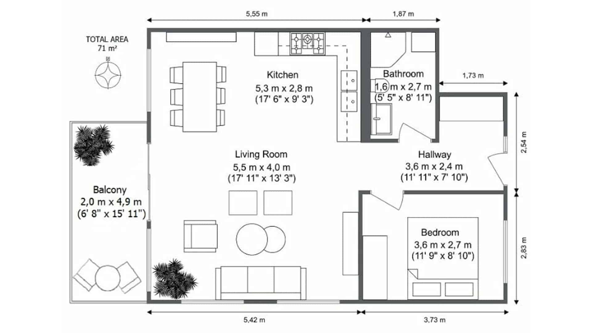 2D & 3D Floor Plans